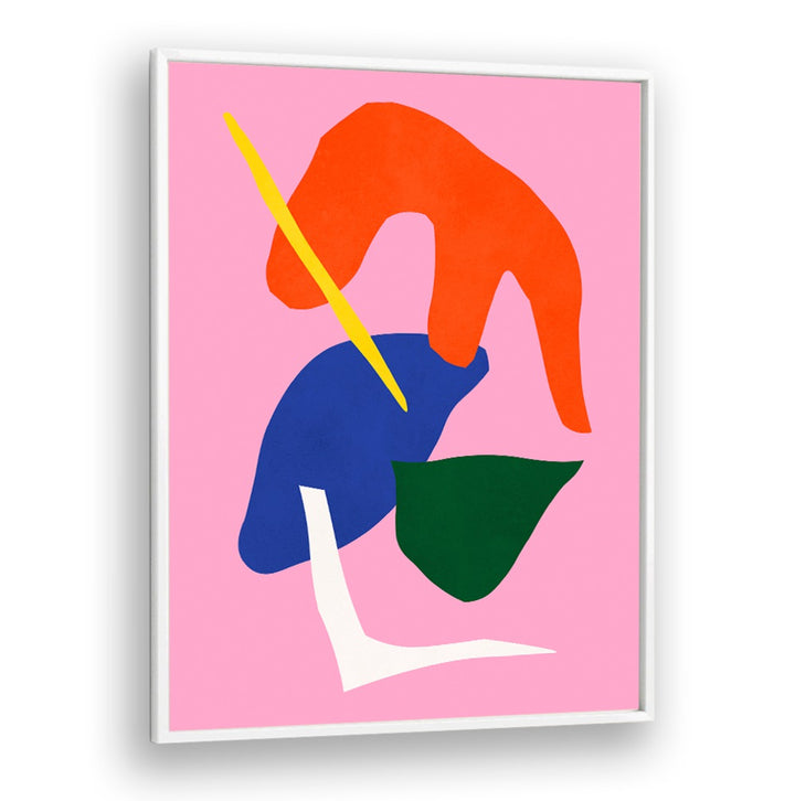 Colorful abstract design featuring shapes and lines, part of EXPRESSIVE XII, GEOMETRIC ART PRINTS collection.