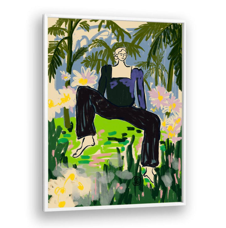 Transform your space with LISTEN TO THE SILENCE, VIBRANT art prints, blending tranquility and vivid creativity.