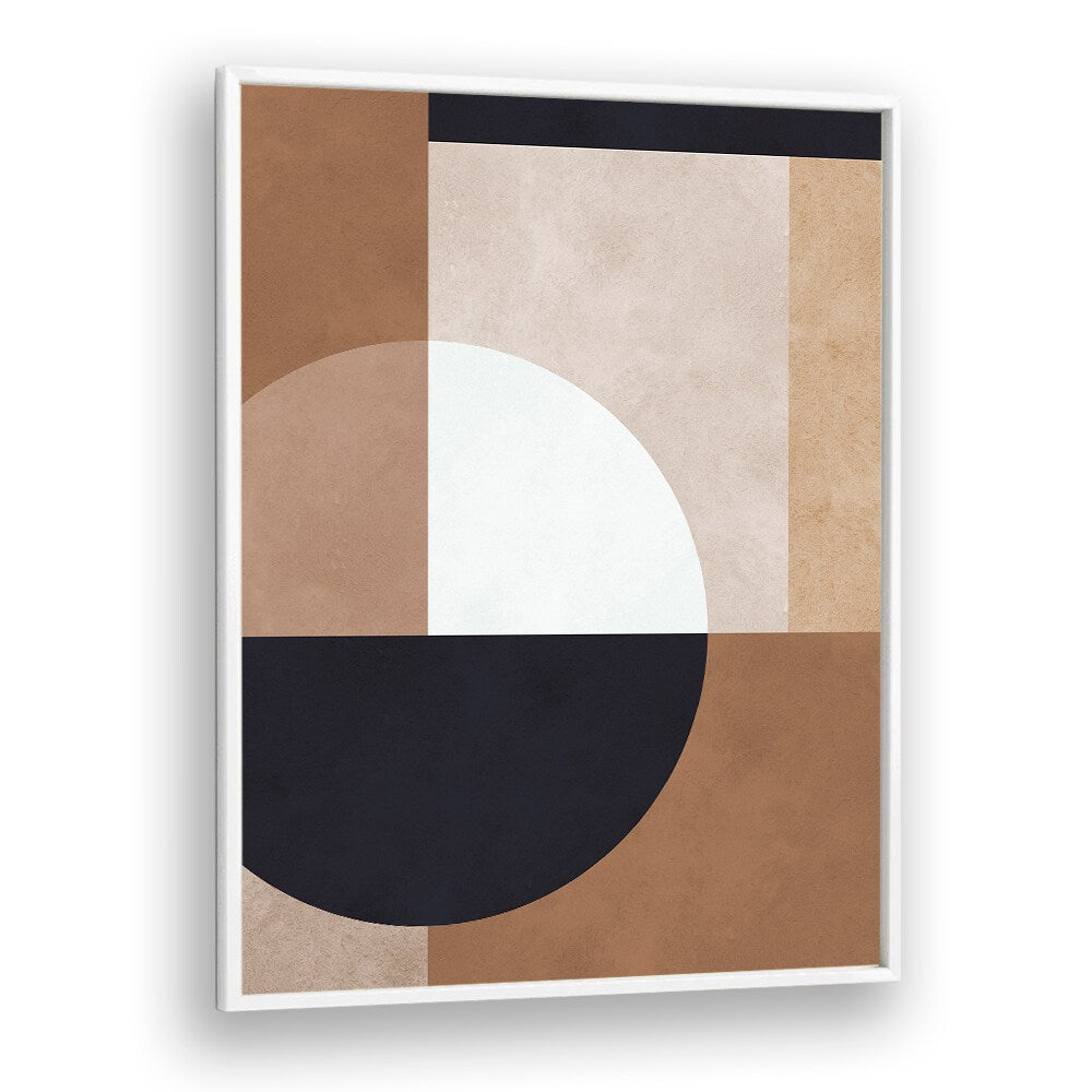 Sophisticated BROWN GEOMETRY I, GEOMETRIC ART PRINTS featuring rich tones and intricate patterns for modern interiors.