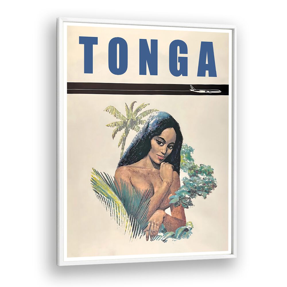 TONGA, VINTAGE TRAVEL POSTERS capture the allure of Tonga, perfect for adding charm to any space.