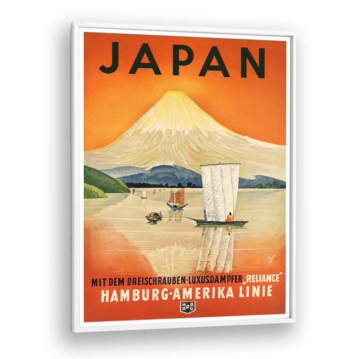 Discover the allure of Japan with JAPAN II, VINTAGE TRAVEL POSTERS showcasing iconic landscapes and heritage.
