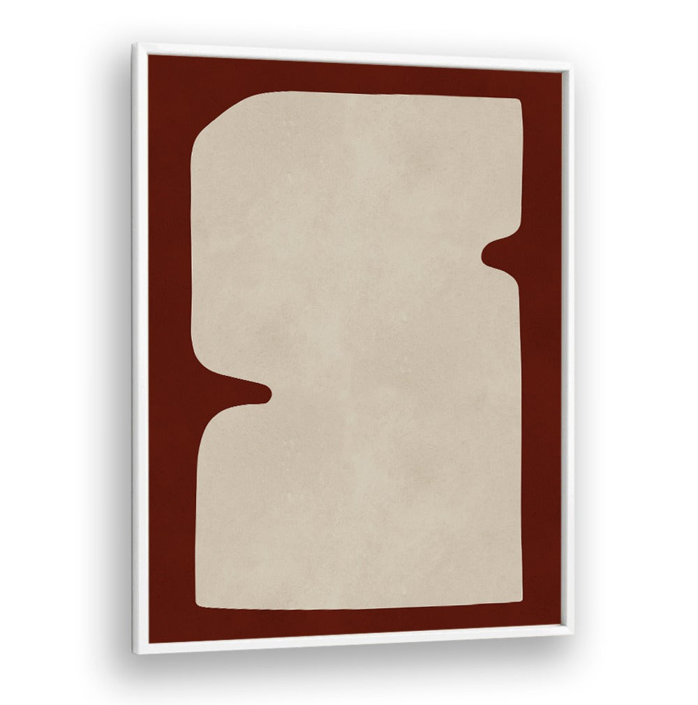 Modern ORGANIC ART IV, GEOMETRIC ART PRINTS featuring a minimalist design with earthy tones for stylish decor.