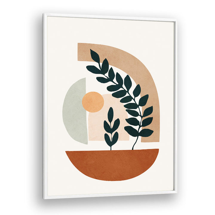 CURVED GROWTH , BOHO ART PAINTINGS