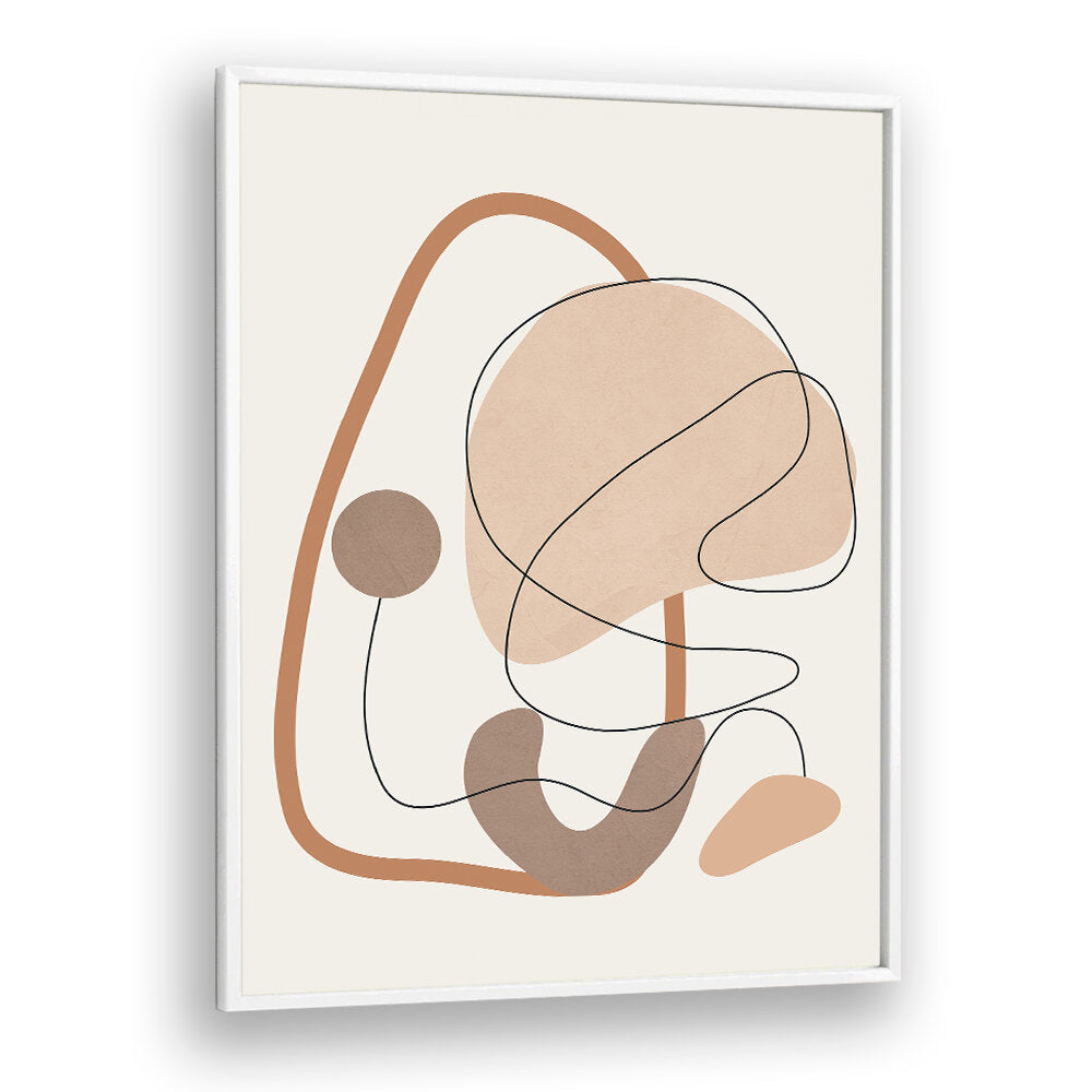 ABSTRACT LINE MOVEMENT II , BOHO ART PAINTINGS