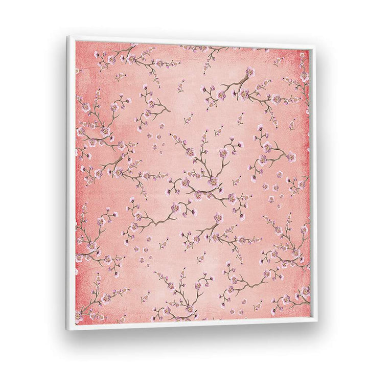 Delicate branches and blooms create a serene ambiance in BLOSSOMS ON BLUSH, FLORAL FLOWER PAINTINGS for any space.