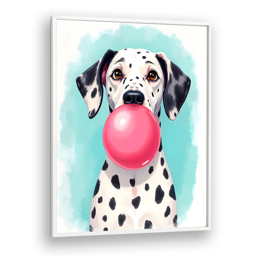 BUBBLE GUM DALMATIAN , WILDLIFE PAINTINGS
