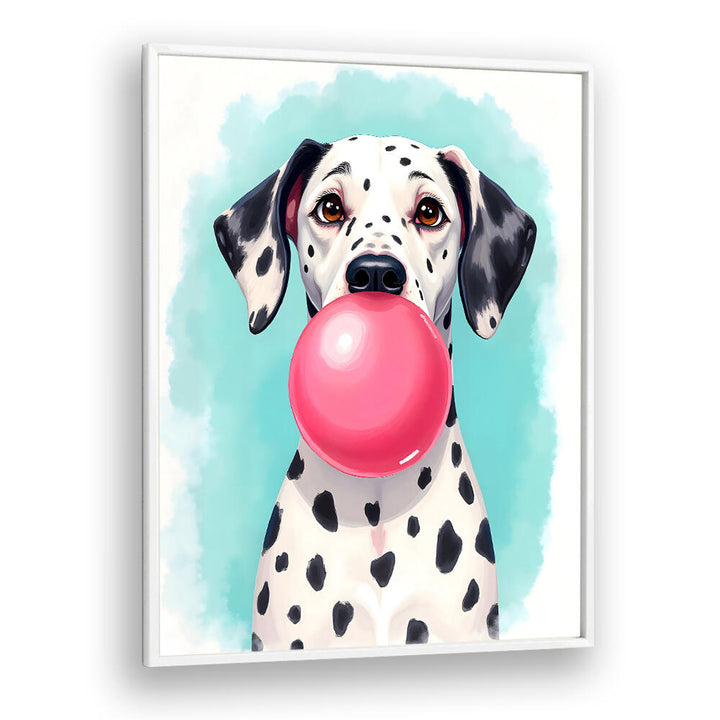 BUBBLE GUM DALMATIAN , WILDLIFE PAINTINGS