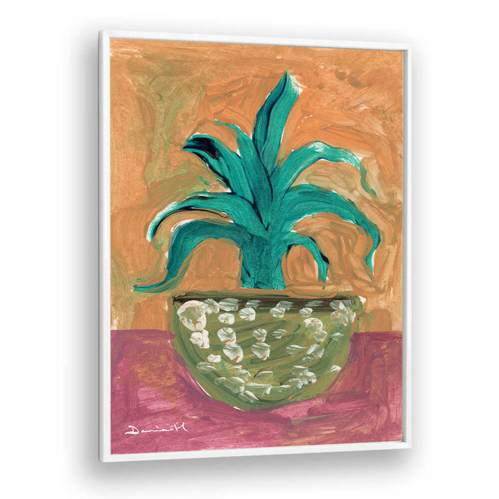 CACTUS VASE , FLORAL FLOWER PAINTINGS