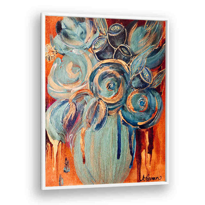 Vibrant CARIBBEAN BLOOMS, FLORAL FLOWER PAINTINGS brighten any space with their stunning elegance and beauty.