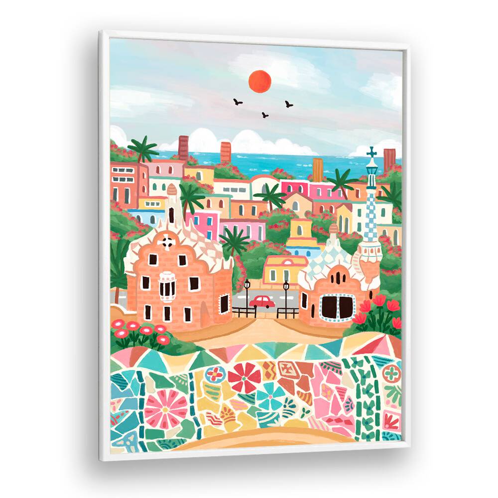 COLORFUL COASTAL DREAM , TRAVEL POSTERS