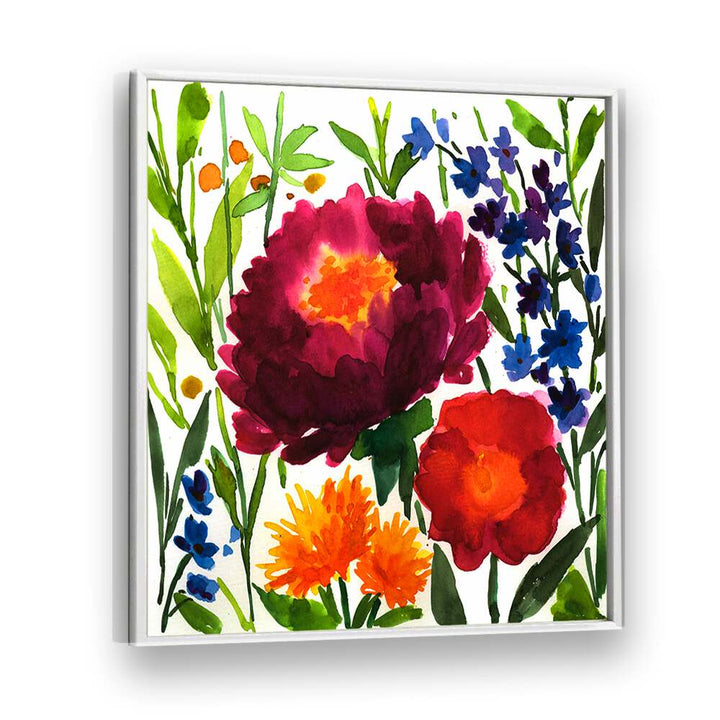 Vibrant MORNING, FLORAL FLOWER PAINTINGS showcasing blooming flowers to brighten your home decor.