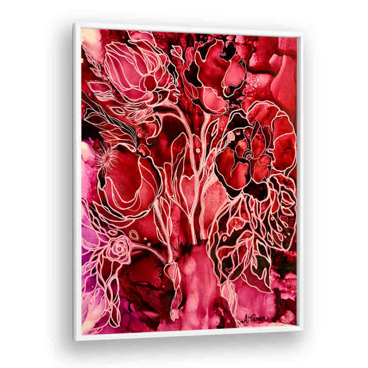 Vibrant HEAVENLY GARDEN, FLORAL FLOWER PAINTINGS that evoke tranquility and natural beauty for your space.