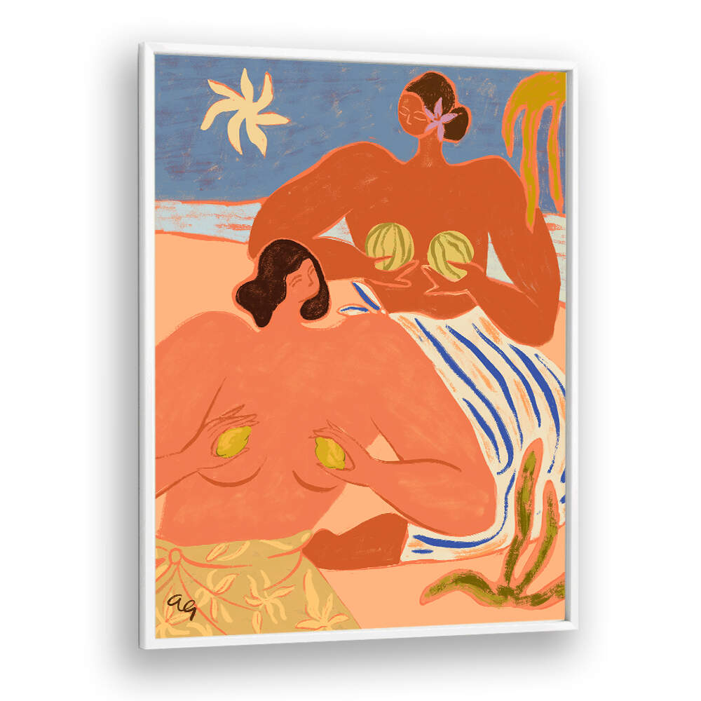 LEMON AND MELO , PORTRAITS & FIGURATIVE ILLUSTRATIONS