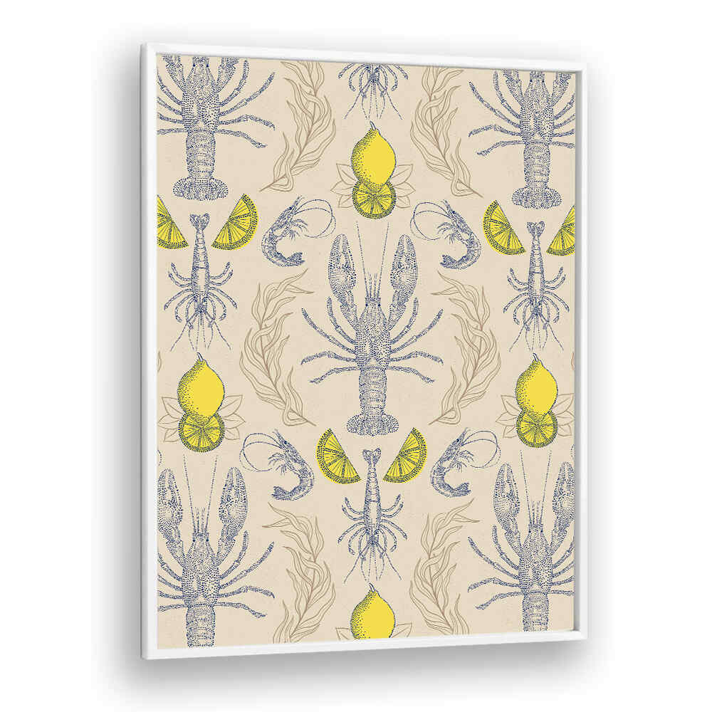 LOBSTER AND LEMONS II , KITCHEN POSTERS