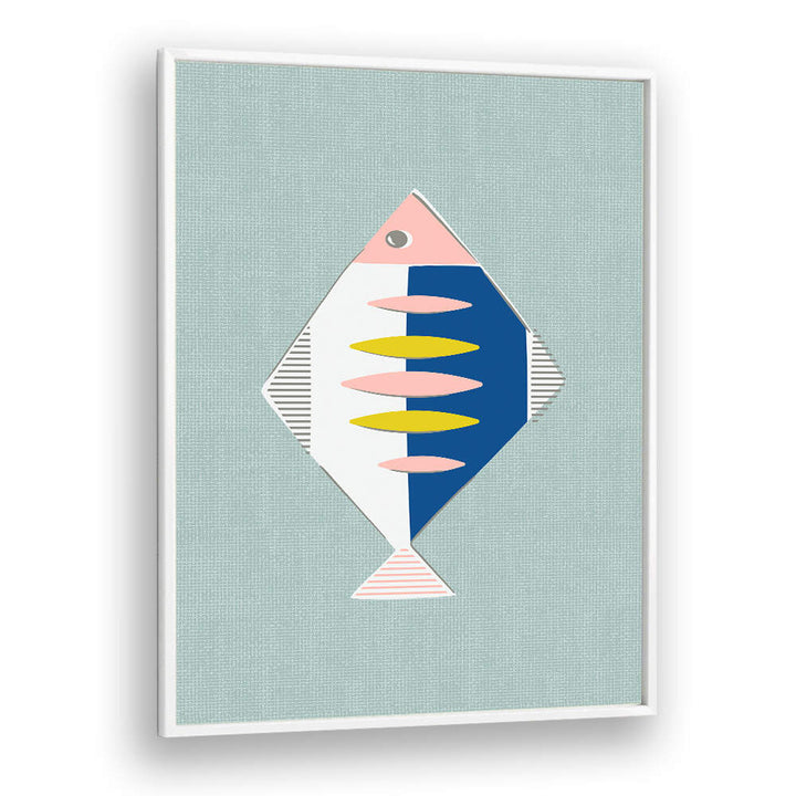MID CENTURY KITCHEN FISH MINT , KITCHEN POSTERS