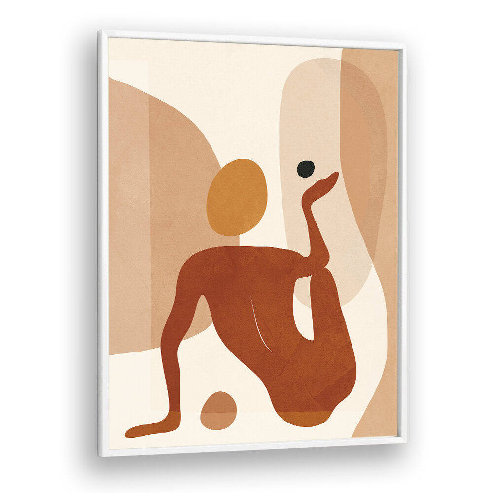 MINIMAL ABSTRACT FORM , BOHO ART PAINTINGS