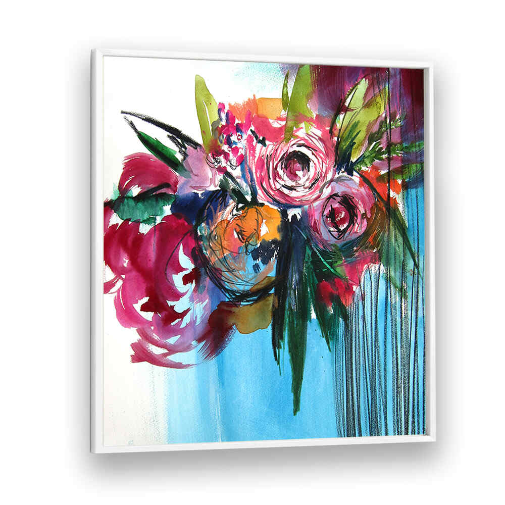 PARADISO , FLORAL FLOWER PAINTINGS