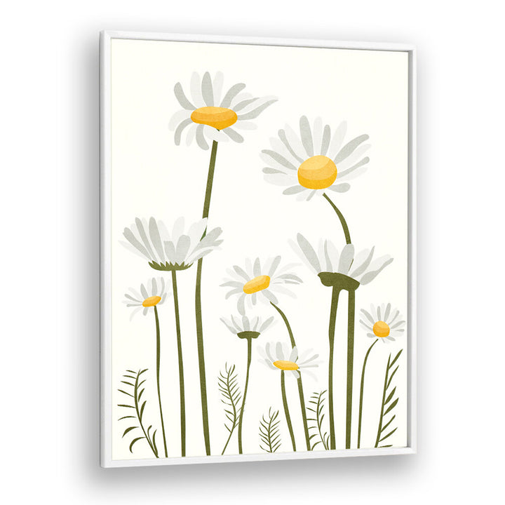 SUMMER FLOWERS I , FLORAL FLOWER PAINTINGS