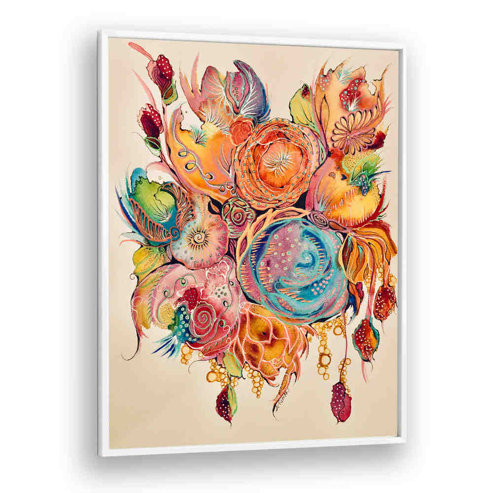 Vibrant WHISPER, FLORAL FLOWER PAINTINGS bring a blooming sanctuary to your living space with exquisite colors.