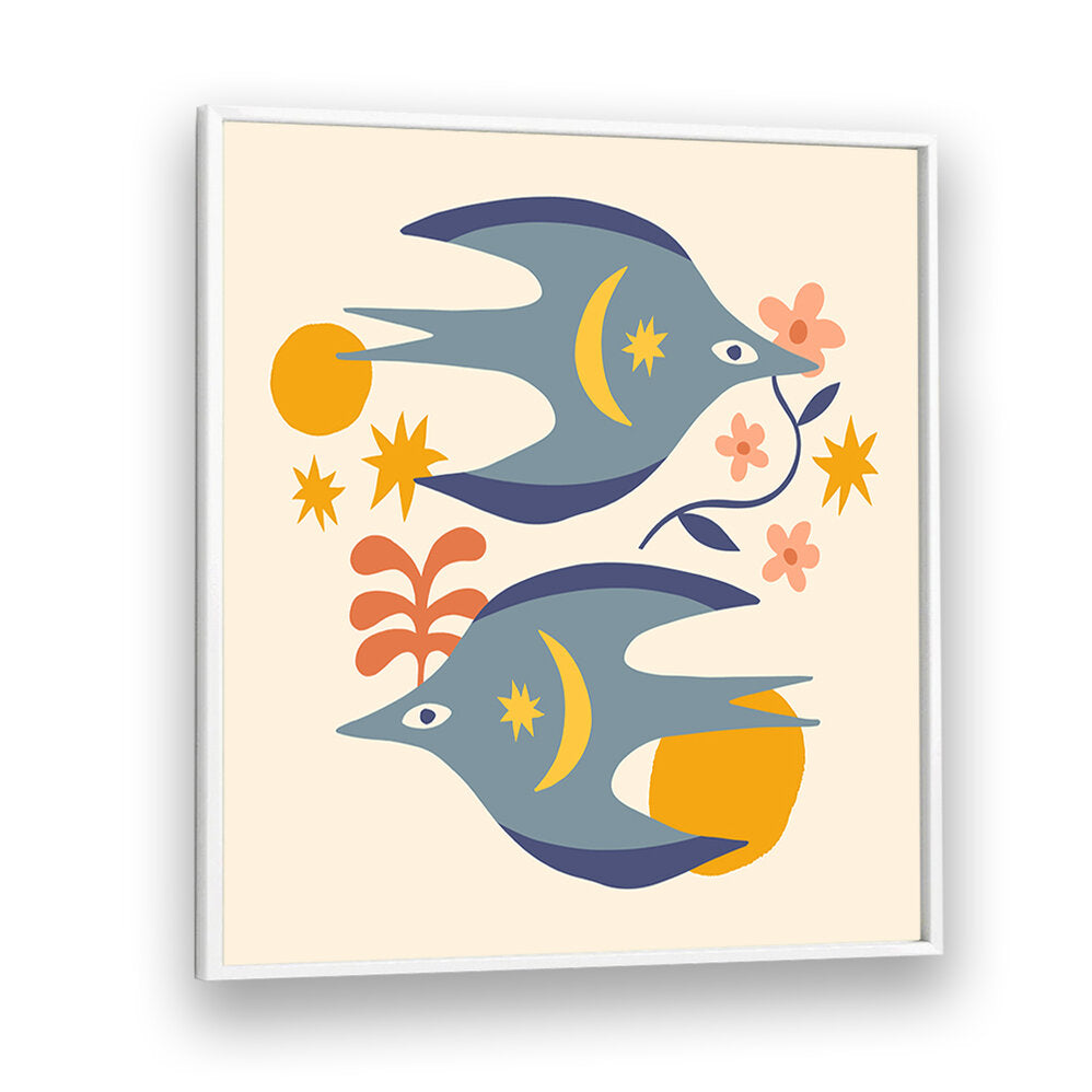 THE SPIRIT SERIES XXV , BOHO ART PAINTINGS