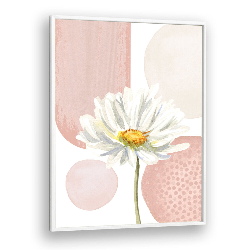 DAISY PINKS I ,BOHO ART PAINTINGS