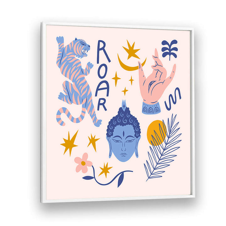 THE SPIRIT SERIES I , BOHO ART PAINTINGS