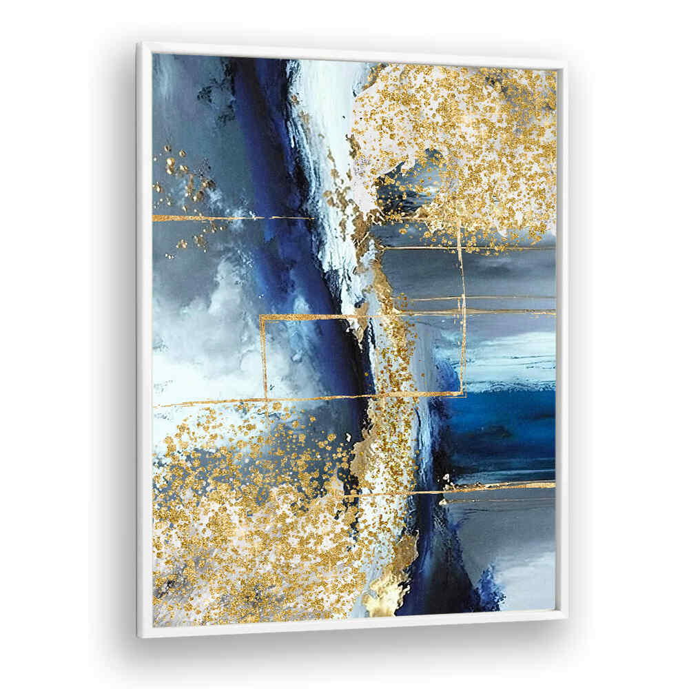 BLUE MARBLE , BOHO ART PAINTINGS