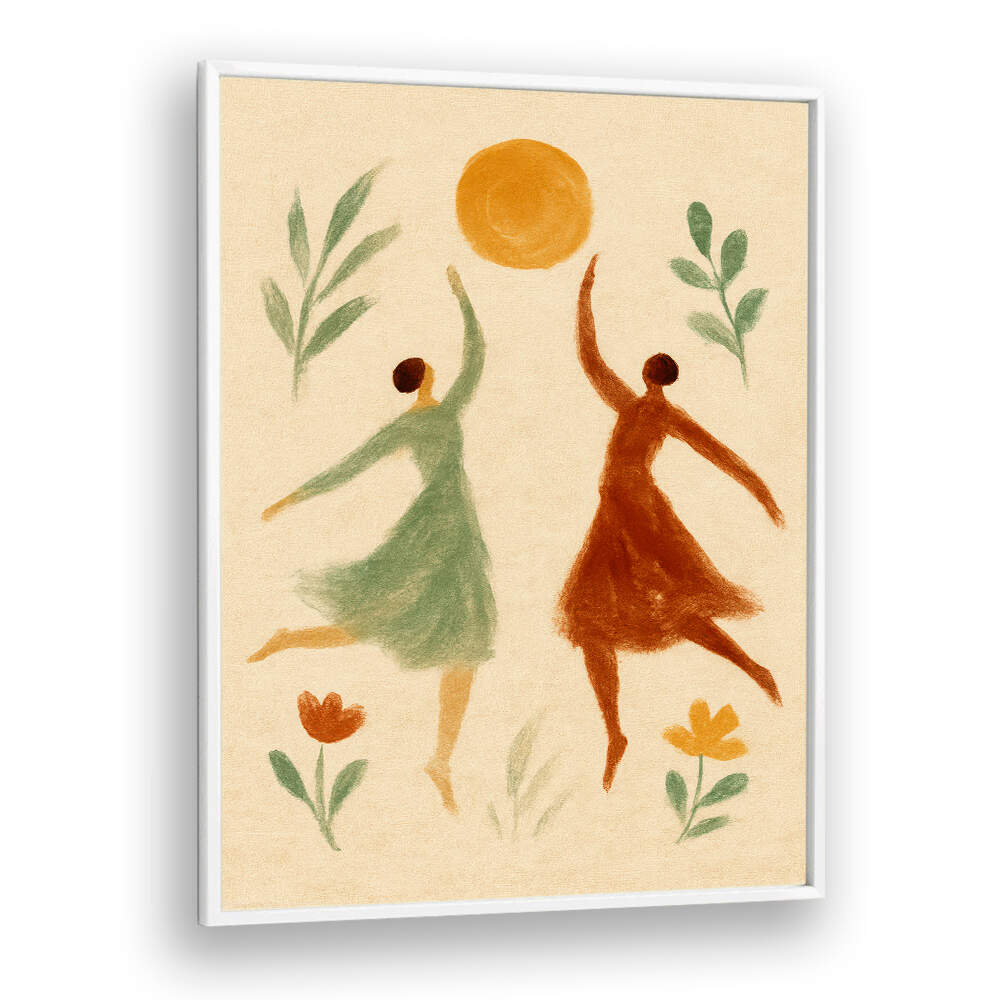 JOYOUS DANCE , BOHO ART PAINTINGS