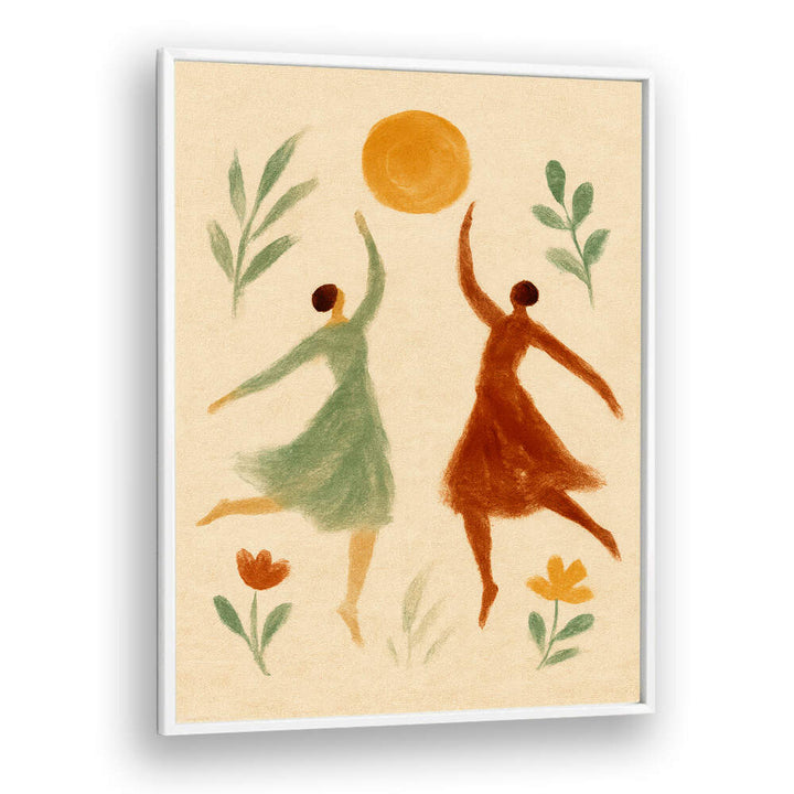 JOYOUS DANCE , BOHO ART PAINTINGS