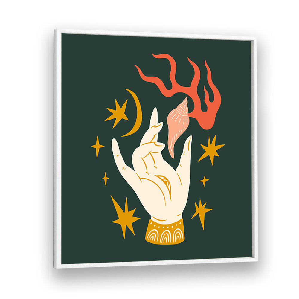 THE SPIRIT SERIES V , BOHO ART PAINTINGS