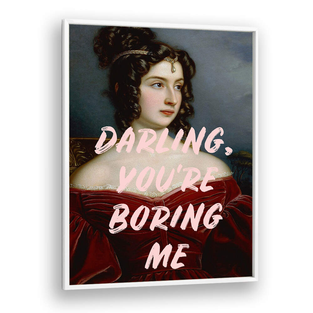 BORING ME , ALTERED ART PRINTS