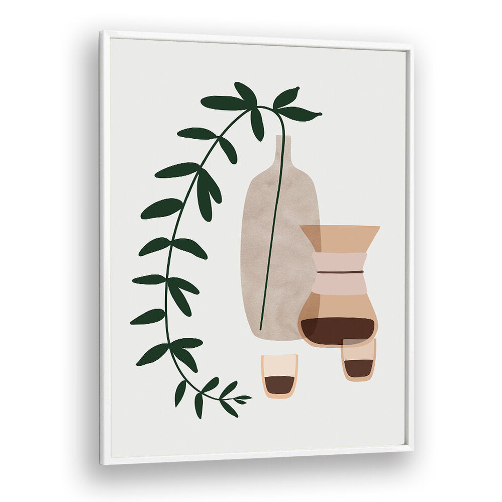 BOHO COFFEE FOR TWO , BOHO ART PAINTINGS