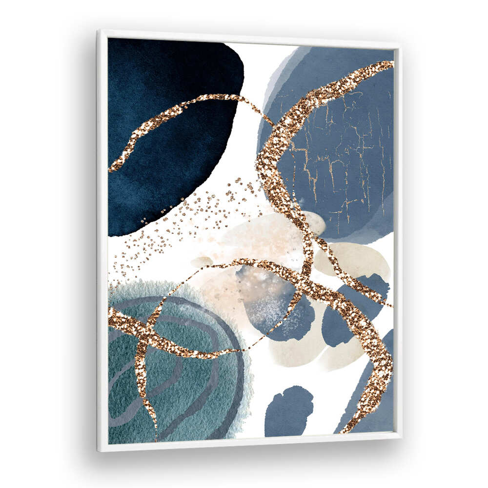 DENIM BLUE , BOHO ART PAINTINGS