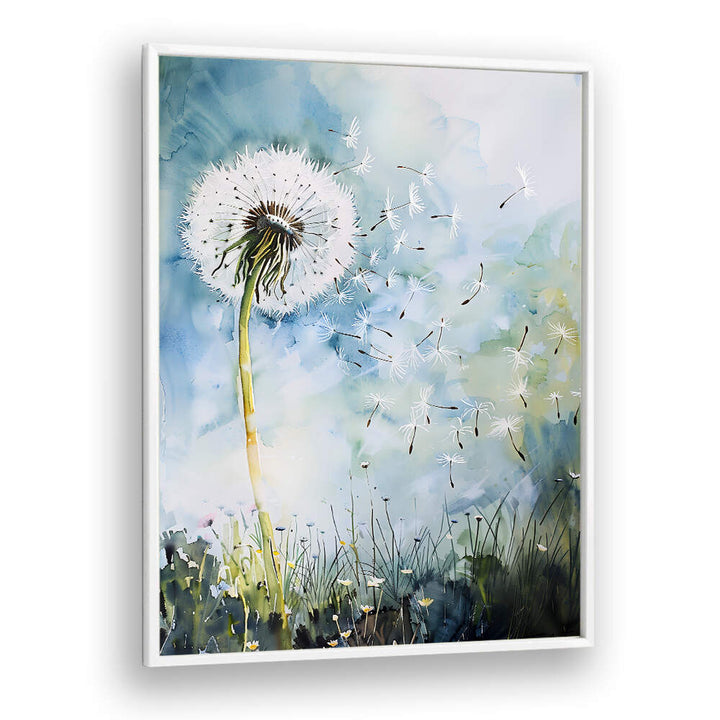 DANDELLION , FLORAL FLOWER PAINTINGS