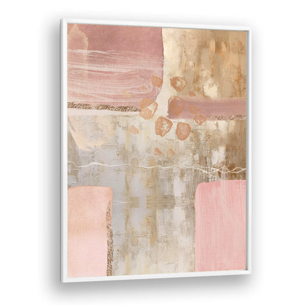 GLORIOUS PINK III , BOHO ART PAINTINGS