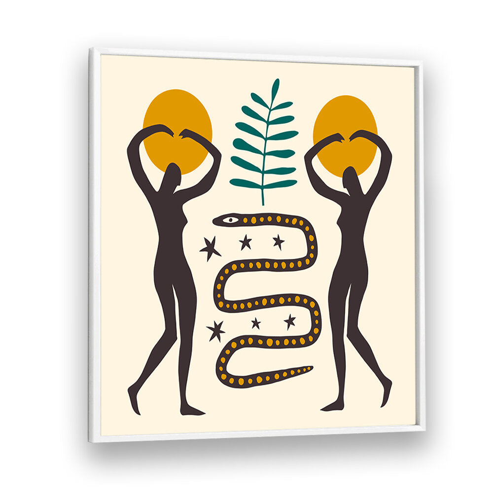 THE SPIRIT SERIES IV , BOHO ART PAINTINGS