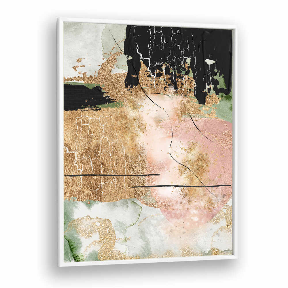 CHAOS IN BLOOM III , BOHO ART PAINTINGS