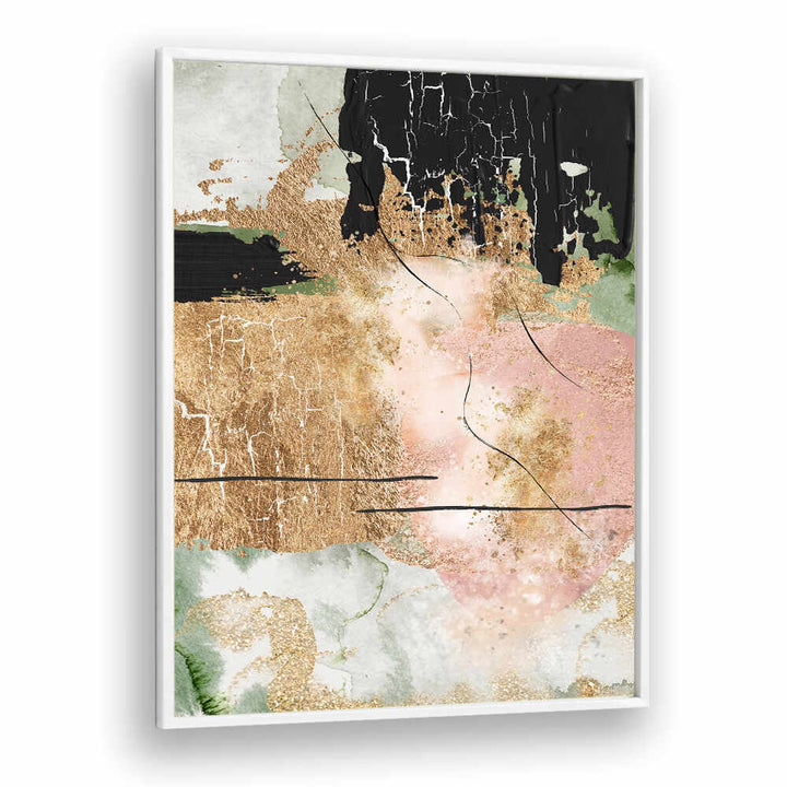 CHAOS IN BLOOM III , BOHO ART PAINTINGS