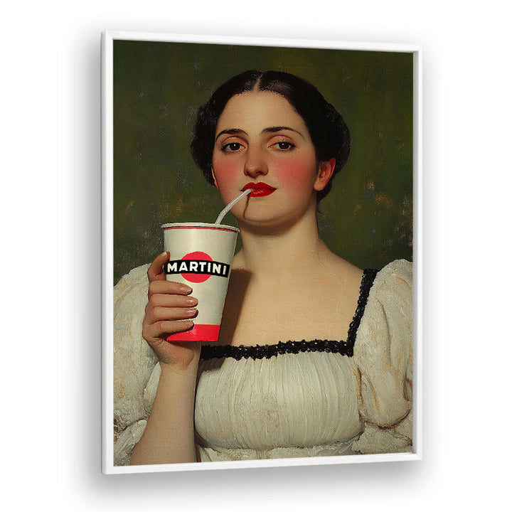 CASUAL MARTINI , ALTERED ART PRINTS