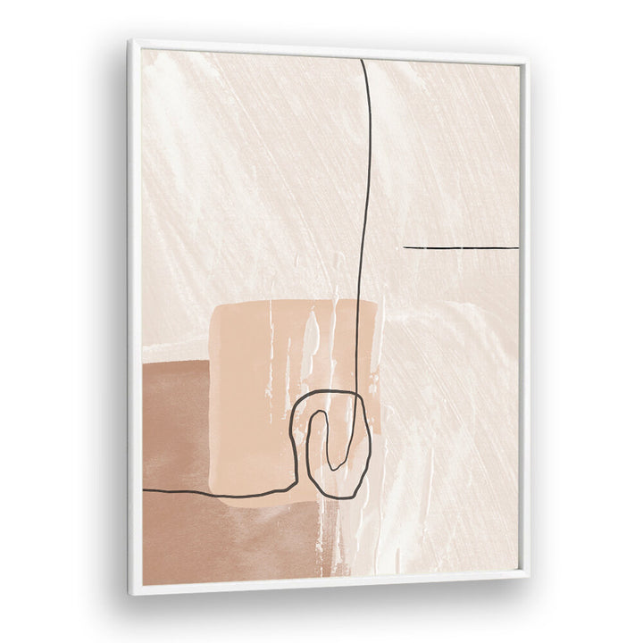 CREAMY I , BOHO ART PAINTINGS