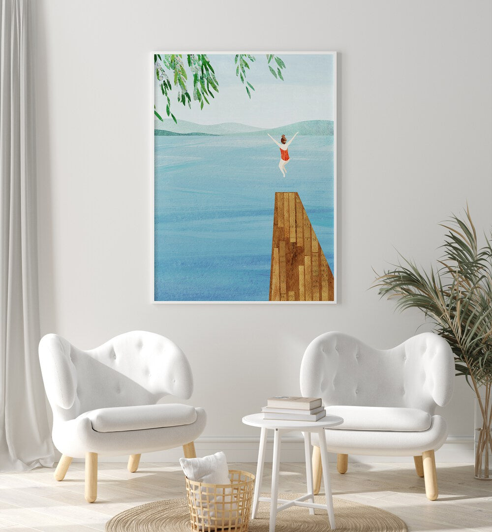 Bright and airy room featuring WILD, VIBRANT art prints that elevate decor and spark creativity. Perfect for any space.