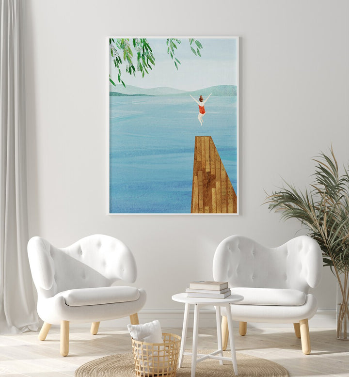 Bright and airy room featuring WILD, VIBRANT art prints that elevate decor and spark creativity. Perfect for any space.
