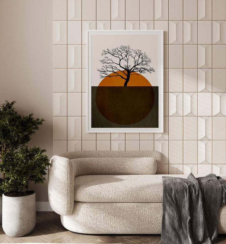 Captivating 'Winter Days' landscape paintings bring tranquil beauty to your space with minimalist design.