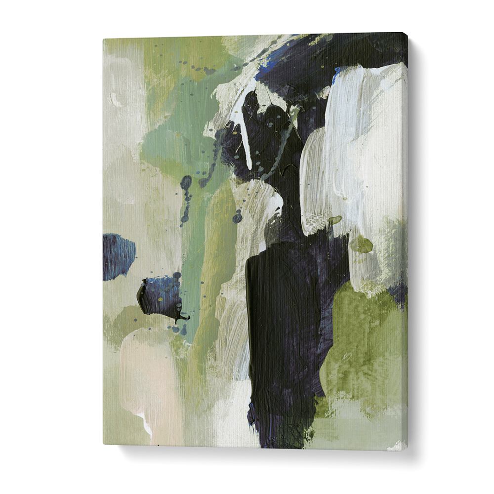 Stunning WATERFALL, ABSTRACT PAINTINGS by Dan Hobday, showcasing vibrant colors and dynamic forms for your decor.