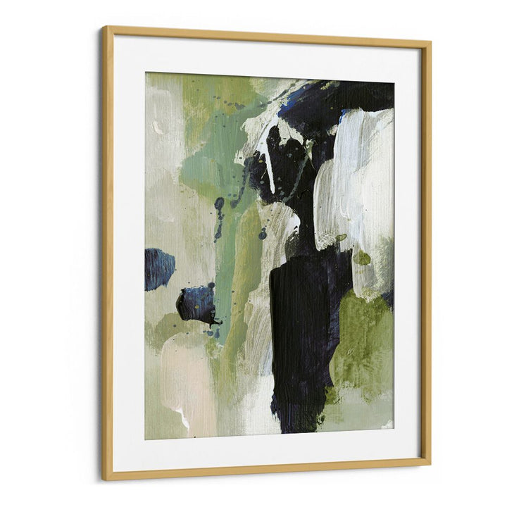 Stunning WATERFALL, ABSTRACT PAINTINGS by Dan Hobday in an elegant oak frame, perfect for enhancing your space.