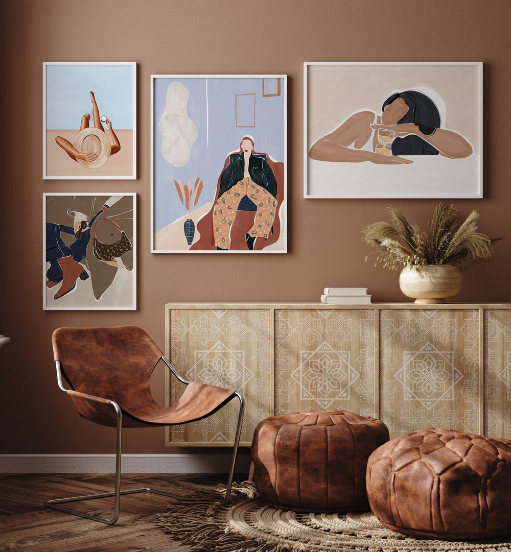 Transform your living space with the WEEKEND VIBES GALLERY WALL by Ivy Green, a stunning addition to GALLERY WALLS.