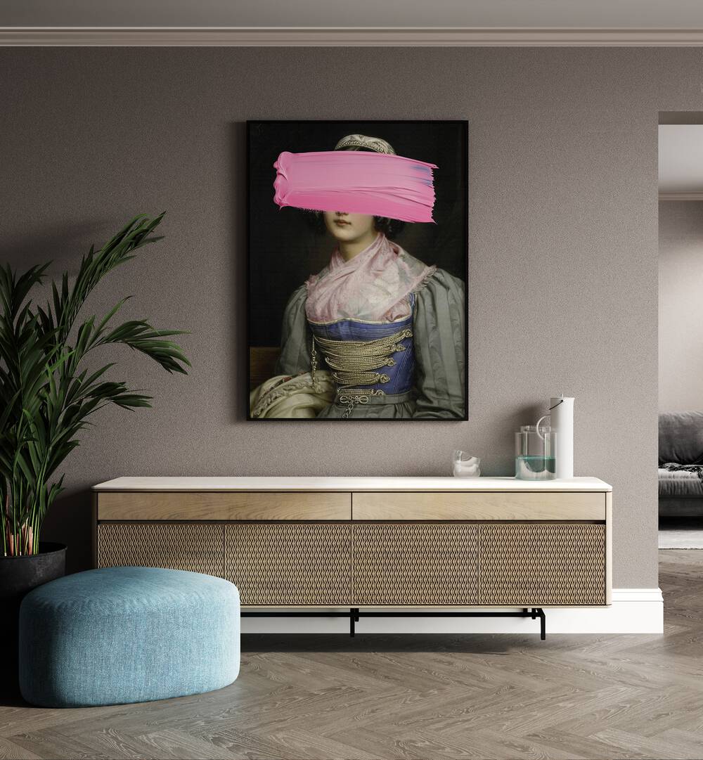 Stylish décor featuring the WELL FORGOTTEN, ALTERED ART PRINTS from The Art Concept, blending nostalgia and creativity.