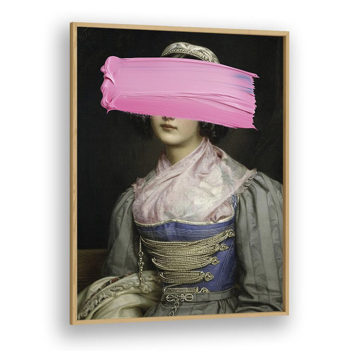 Well Forgotten, altered art prints from The Art Concept blend creativity and nostalgia in a stunning oak frame.