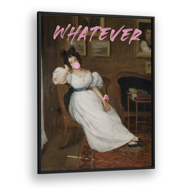 WHATEVER, ALTERED ART PRINTS showcase a playful reimagining of classic art, perfect for modern decor.