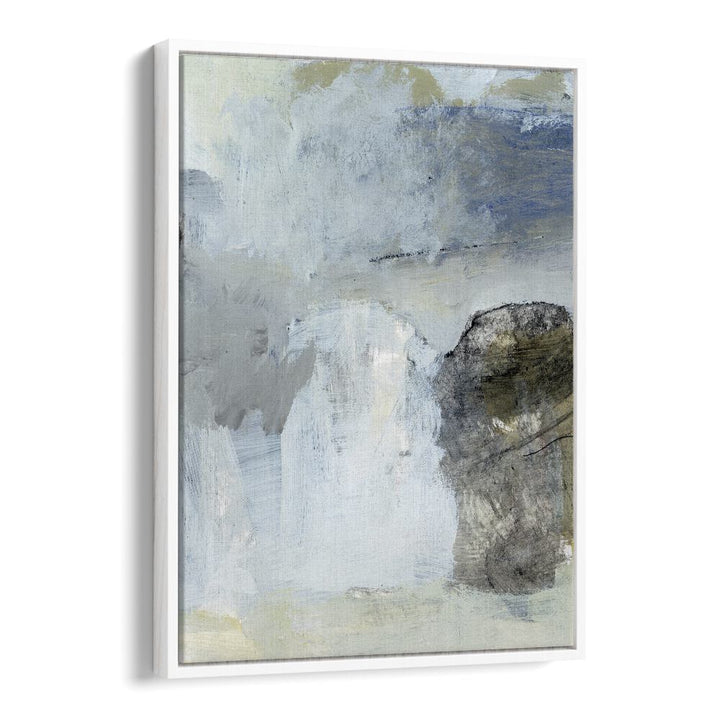 Stunning blue abstract painting by Dan Hobday, perfect for modern decor and creating a serene ambiance. BLUE, ABSTRACT PAINTINGS.
